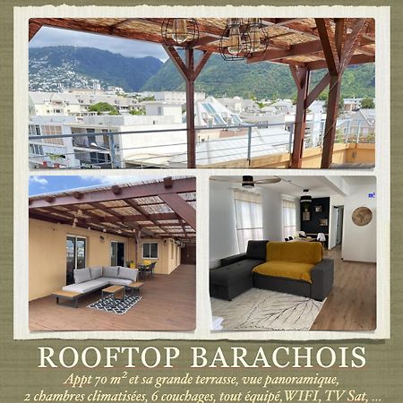 Rare ! Spacieux T3 En Roof-Top Au Barachois - 2 Ch Climatisees - 6 Couchages - Proche Aeroport Saint-Denis Exterior foto