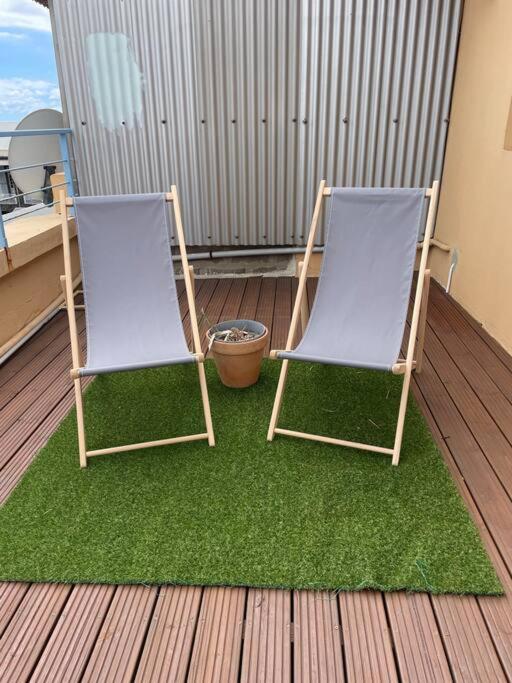 Rare ! Spacieux T3 En Roof-Top Au Barachois - 2 Ch Climatisees - 6 Couchages - Proche Aeroport Saint-Denis Exterior foto